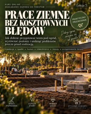 Prace ziemne bez kosztownych błędów | ZAKŁADANIE OGRODU OD PODSTAW